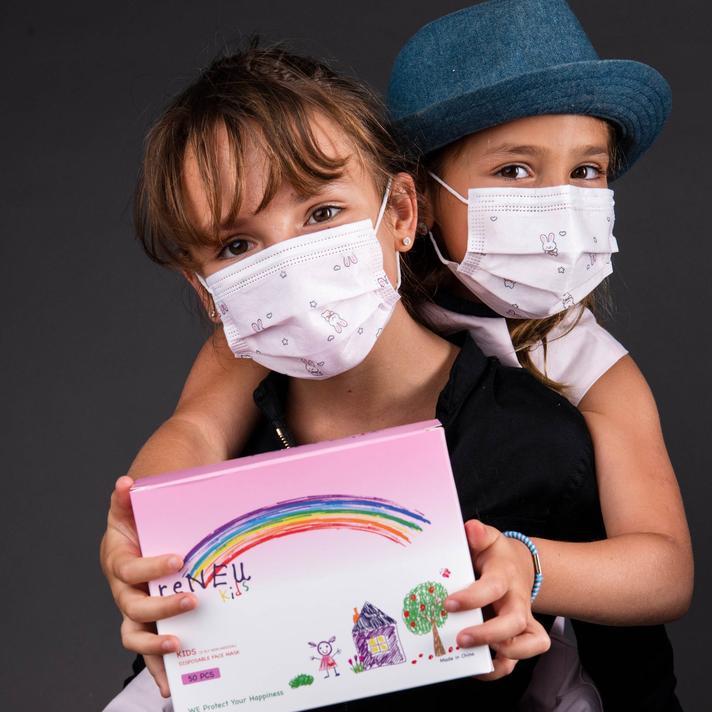 Kids Disposable Protective Masks-Boys/Girls-Individually Wrapped