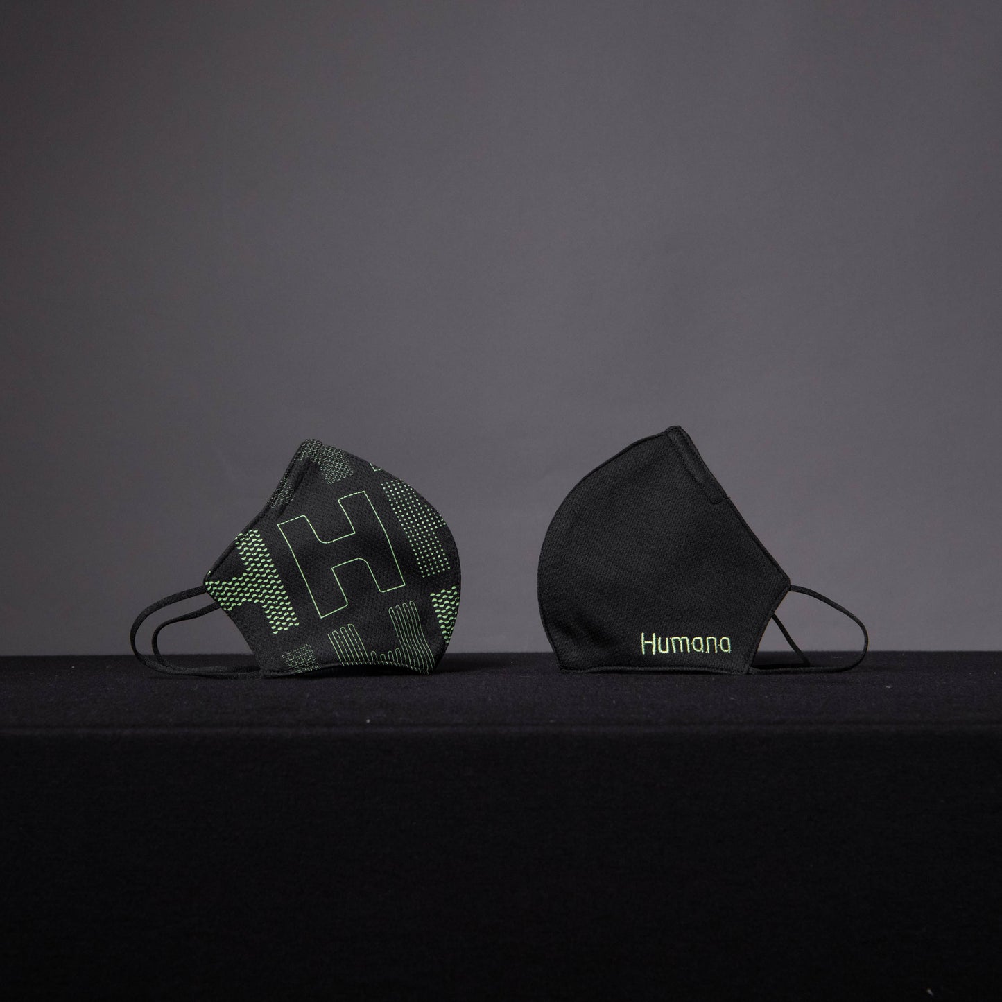 New!!! Humana Black Adult 2-Pack