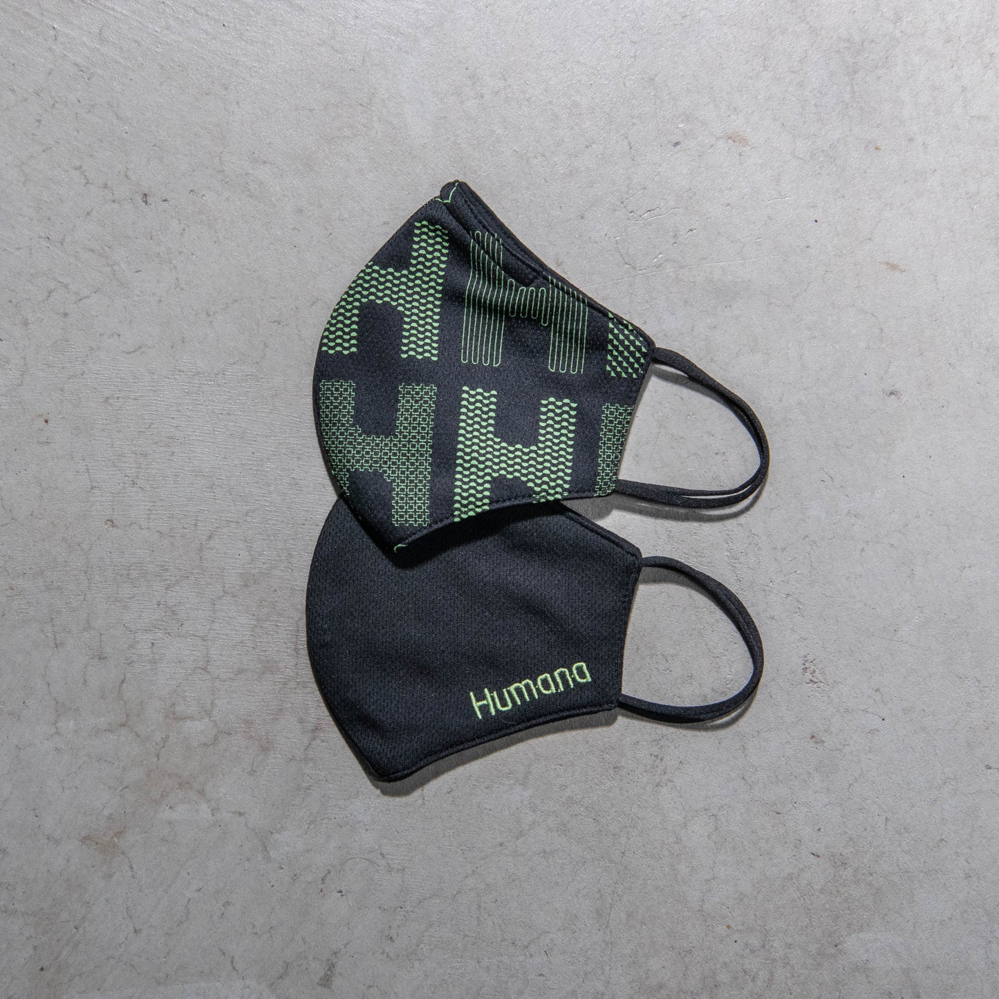 New!!! Humana Black Adult 2-Pack