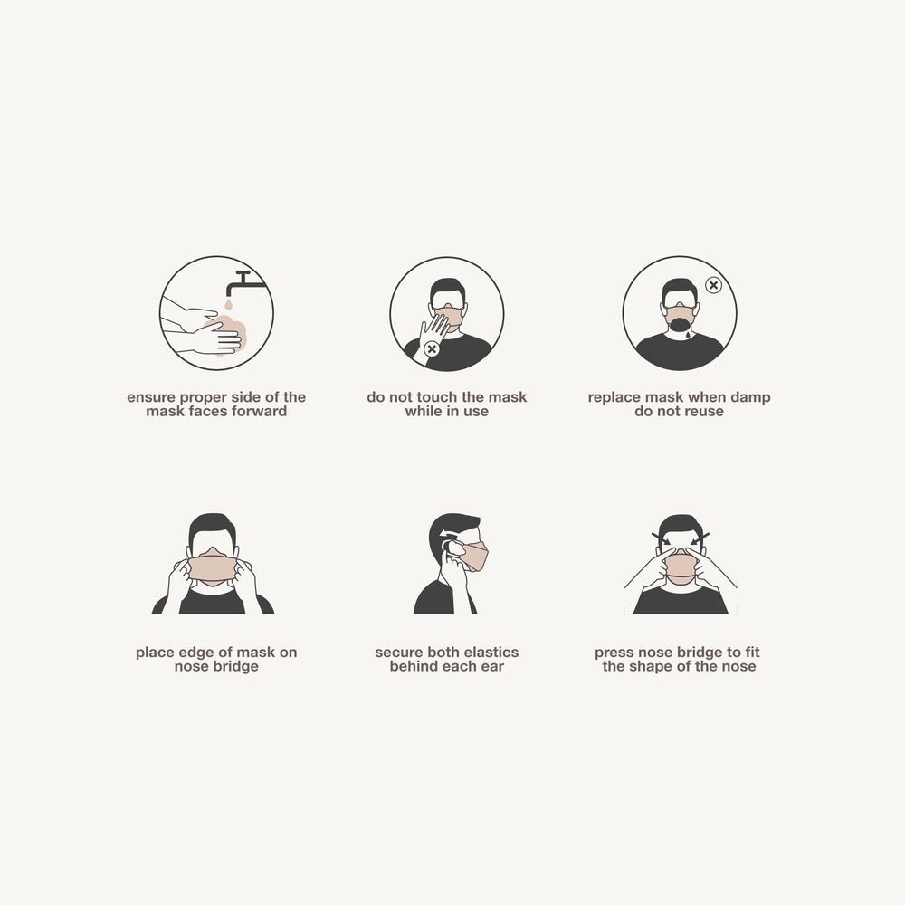 evolvetogether™ Burgundy Disposable KN95 Face Masks (5 Pack)