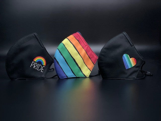 Adult Rainbow PRIDE 3-Pack With Adjustable Ear Loops