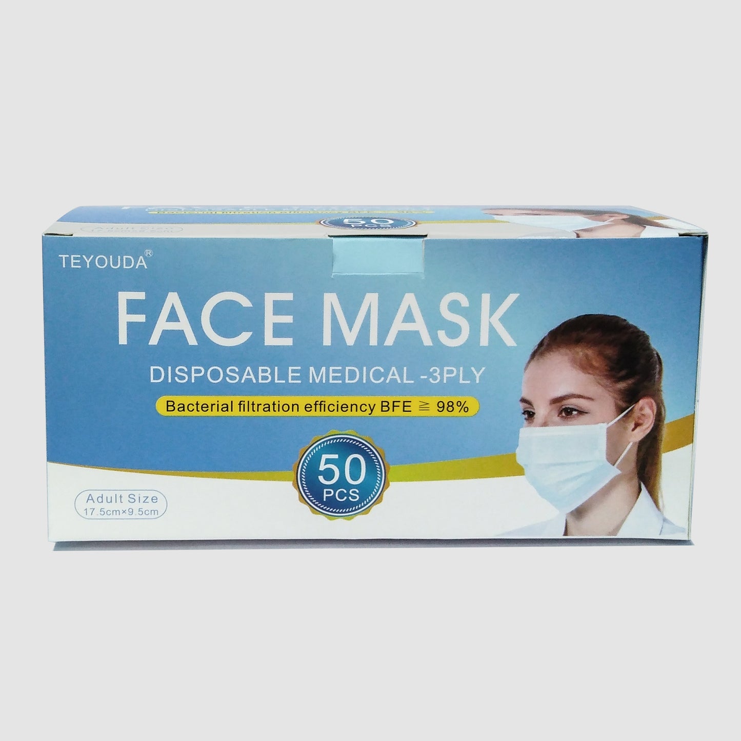 Disposable Medical 3-Ply Face Masks