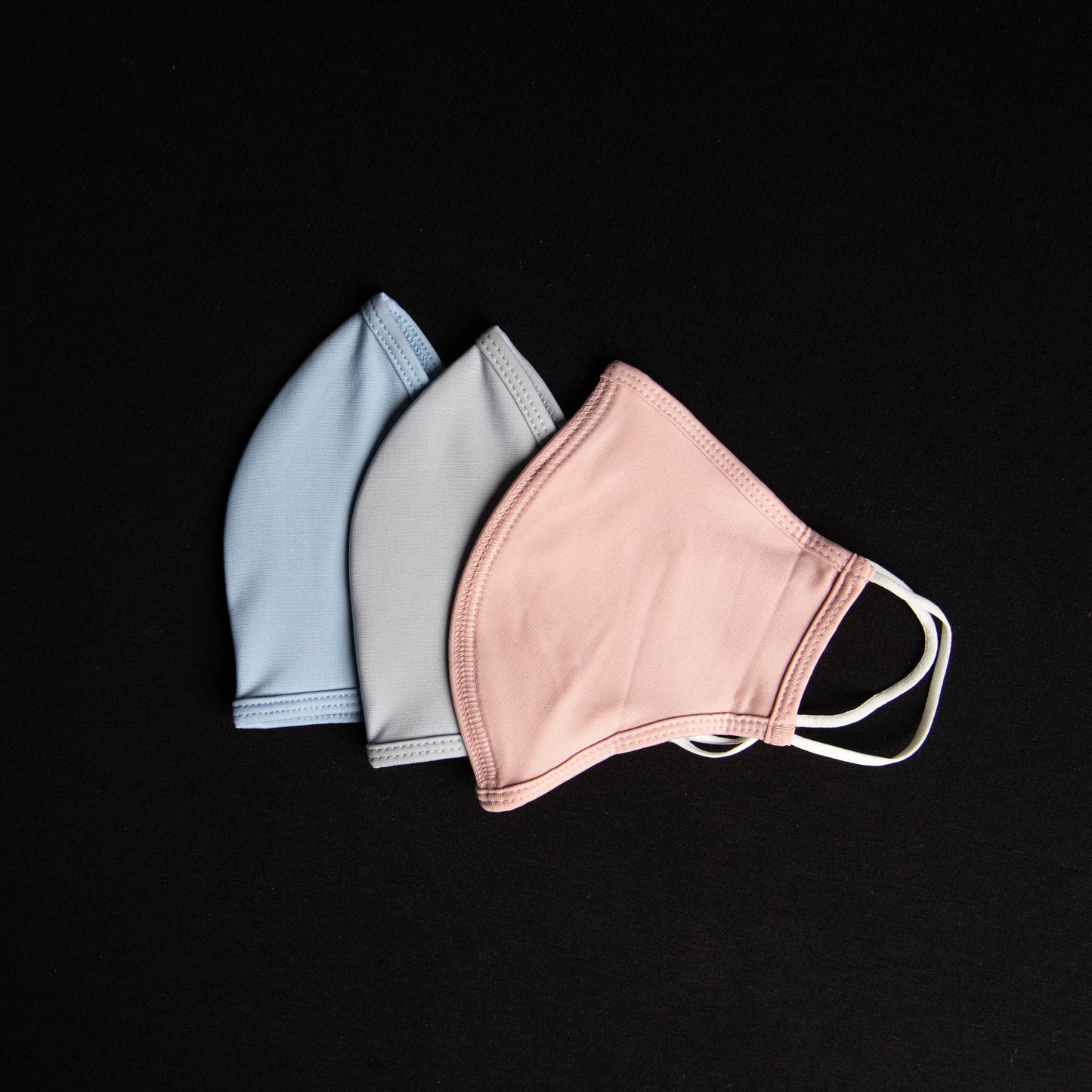 Pink/Grey/Chambray Sport Mask 3-Pack
