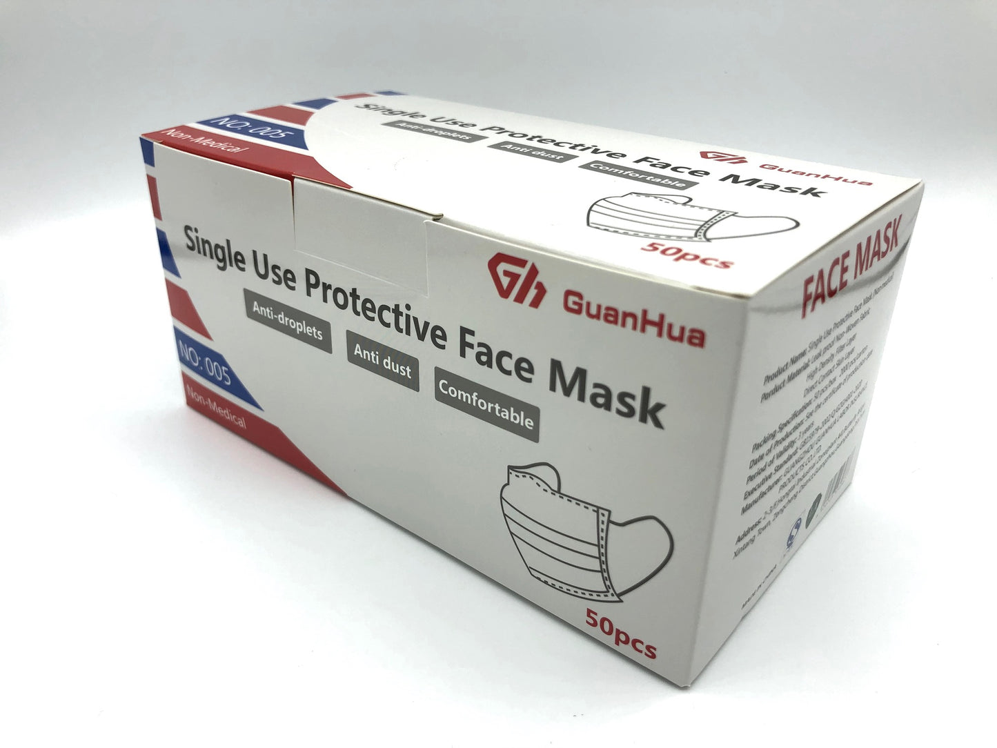 Protective 3-Ply Masks