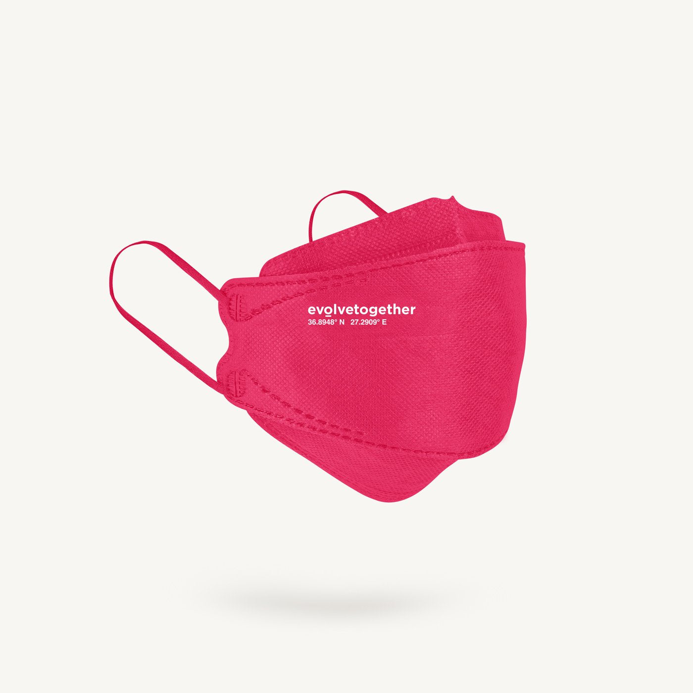 evolvetogether™ Pink(Breast Cancer Awareness) Disposable KN95 Face Masks (7 Pack)